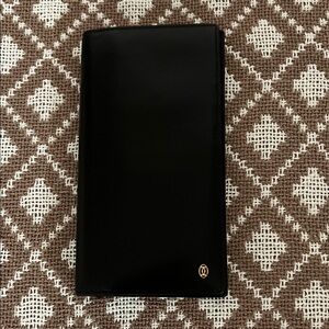 Cartier Black Leather Wallet